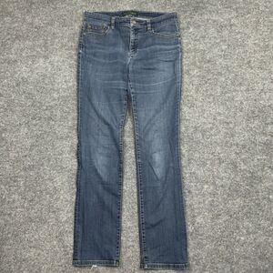 LRL Lauren Jean Co Jeans Womens Size 8 Blue Denim Straight